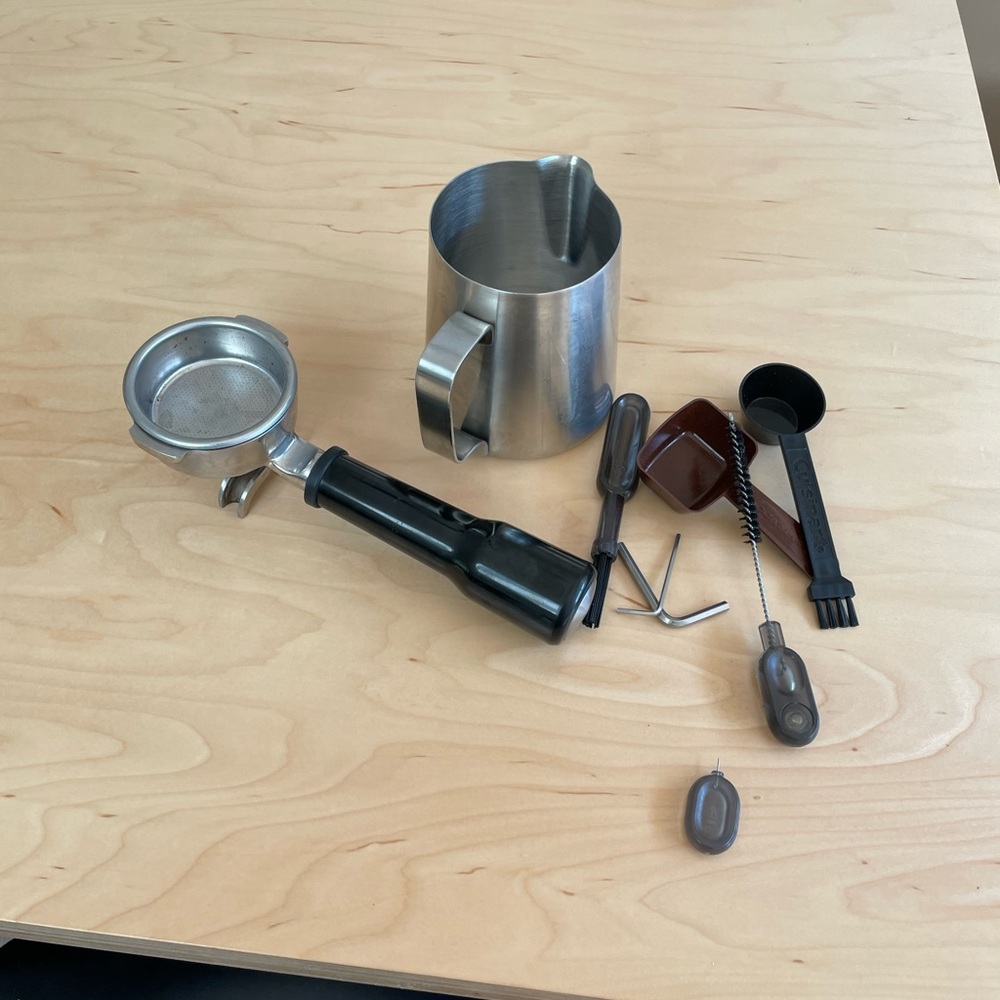Breville Oracle Portafilter Assembly 58mm milk jug replacement parts accessories